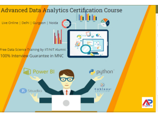 Data Analyst Course in Delhi, SLA Institute, Janakpuri, Power BI and Python Training Certification in Gurgaon, 100% Job, Holi Offer 2024