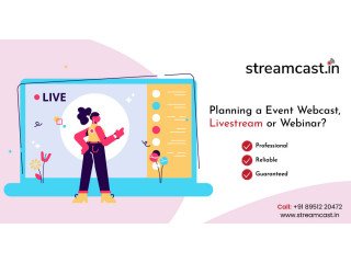 Stream from Anywhere Your Special Events  Streamcast