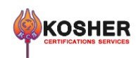 Kosher Certifications