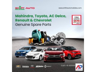 Buy Mahindra, Toyota, Renault, AC Delco, and Chevrolet Car Parts Online - Shiftautomobile