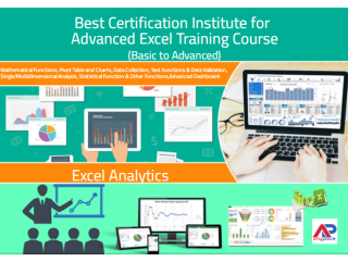 Excel Certification Course in Delhi, 110043. Best Online Live Advanced Excel Training in Pune by IIT Faculty , [ 100% Job in MNC]