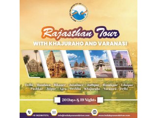 RAJASTHAN TOUR WITH KHAJURAHO AND VARANASI
